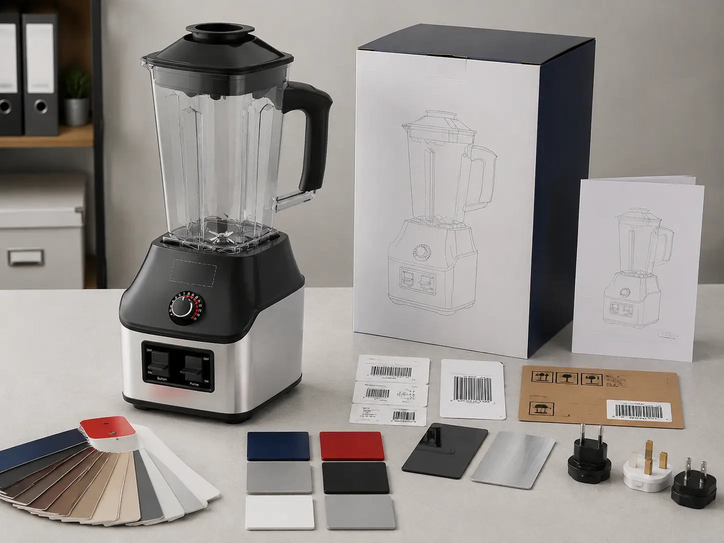 Blender private label and packaging confirmation