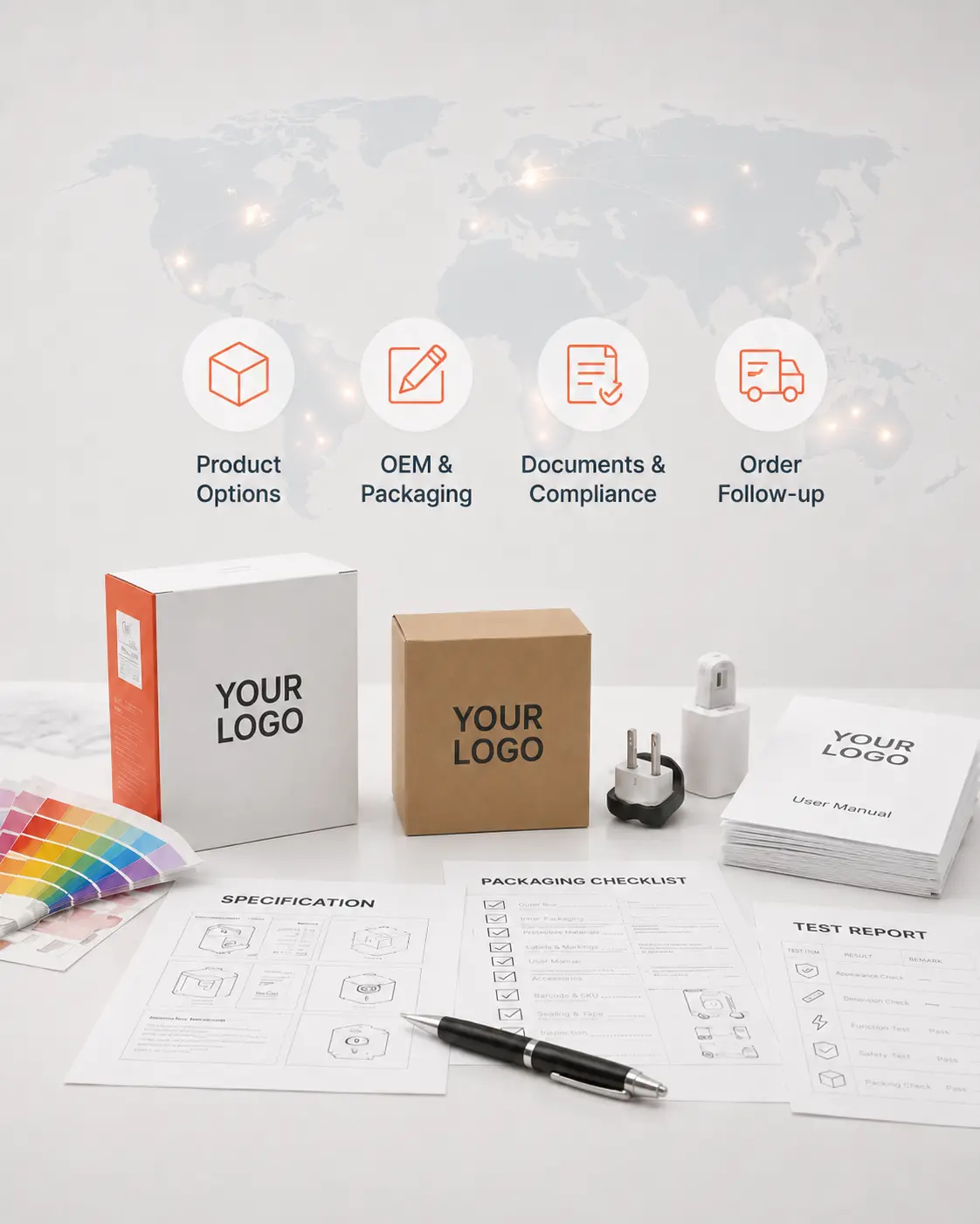 Private label packaging and product specification discussion