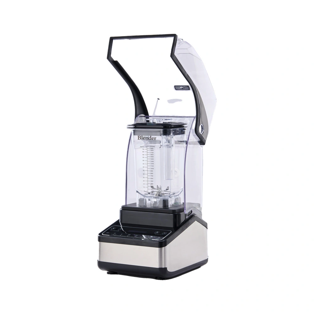 BL9852 2000W 2L blender with the sound cover open