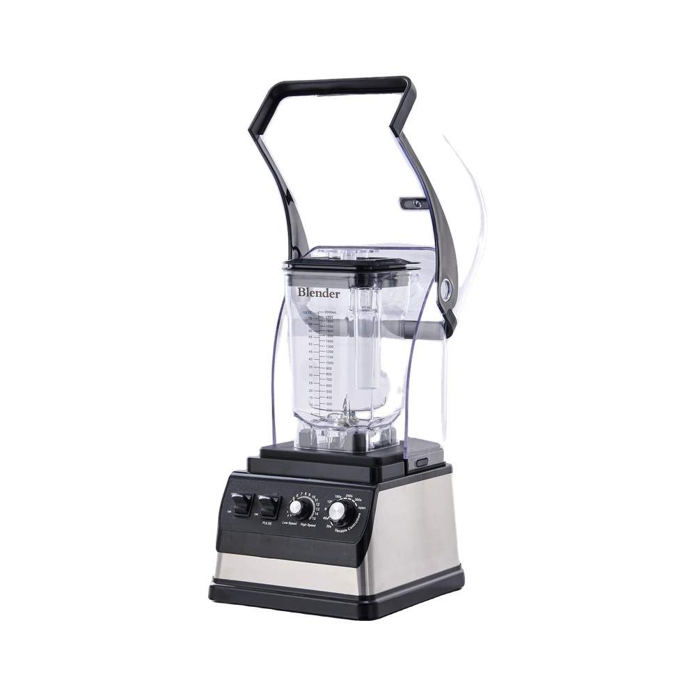 BL9853 2000W 2L blender with the sound cover open