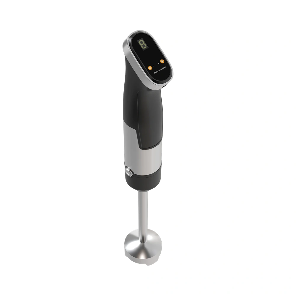 HB1361 800W 0.6-1.0L immersion blender control panel close-up