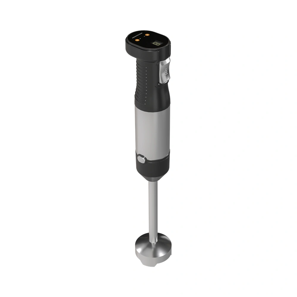HB1363 800W 0.6-1.0L immersion blender angled product view, alternate angle