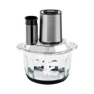 HX Series 400W/500W 3L/5L meat chopper with a glass bowl, front product view