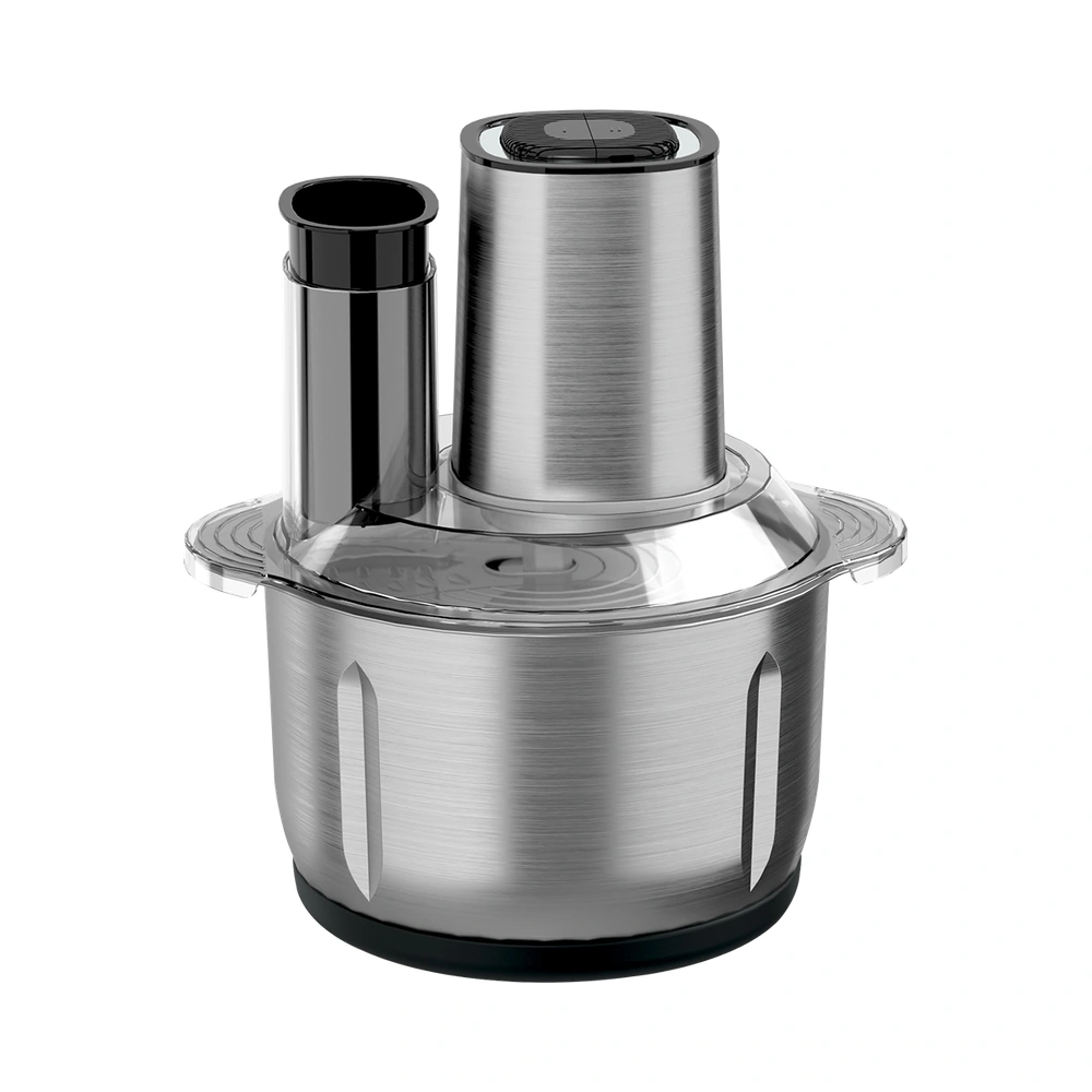 HX Series 400W/500W 3L/5L meat chopper with a stainless steel bowl, front product view