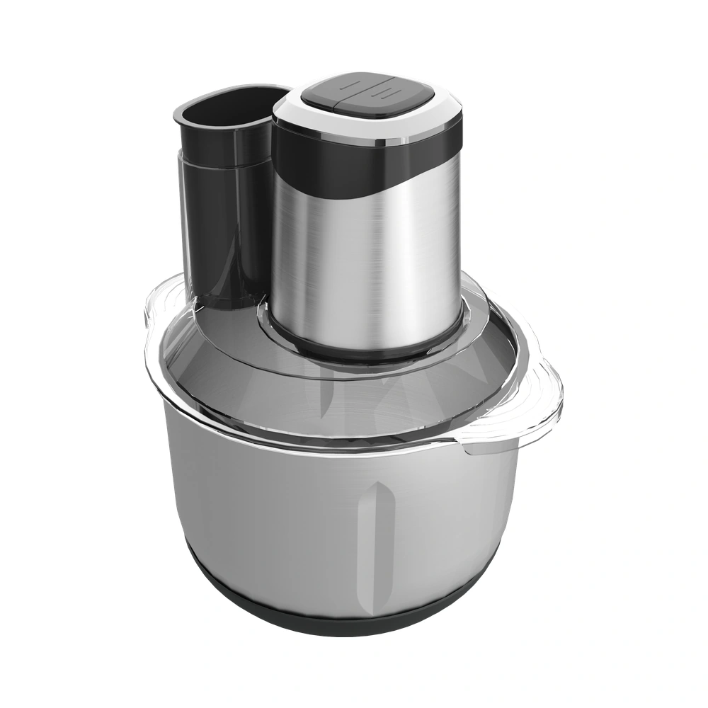 KD-A Series 400W/500W 3L/5L meat chopper with a stainless steel bowl, front product view