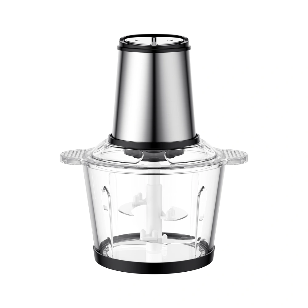 8009 3L food chopper with glass bowl, complete product view
