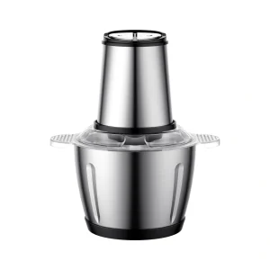 8009 3L food chopper with stainless steel bowl, complete product view