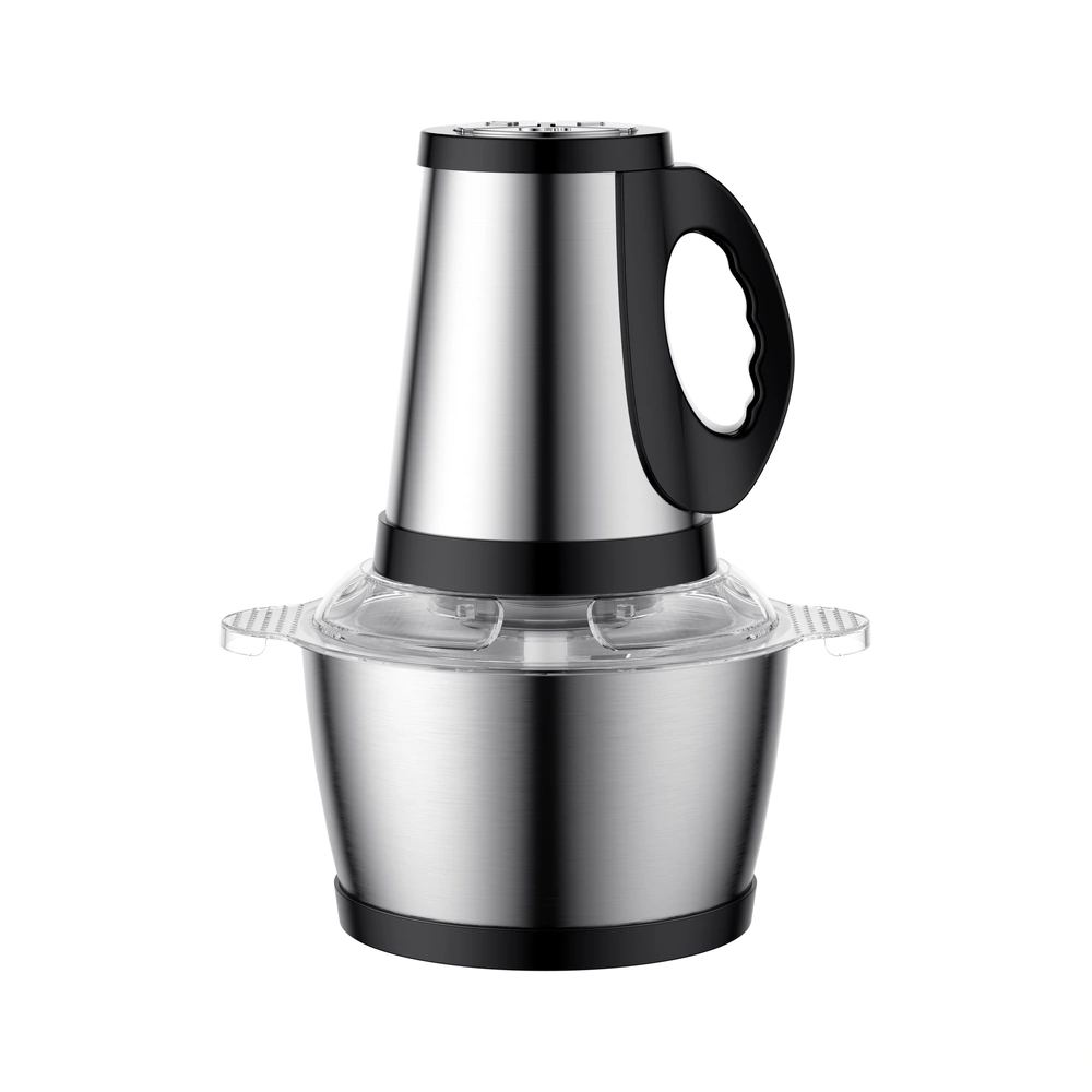 9008 2L food chopper with stainless steel bowl, complete product view