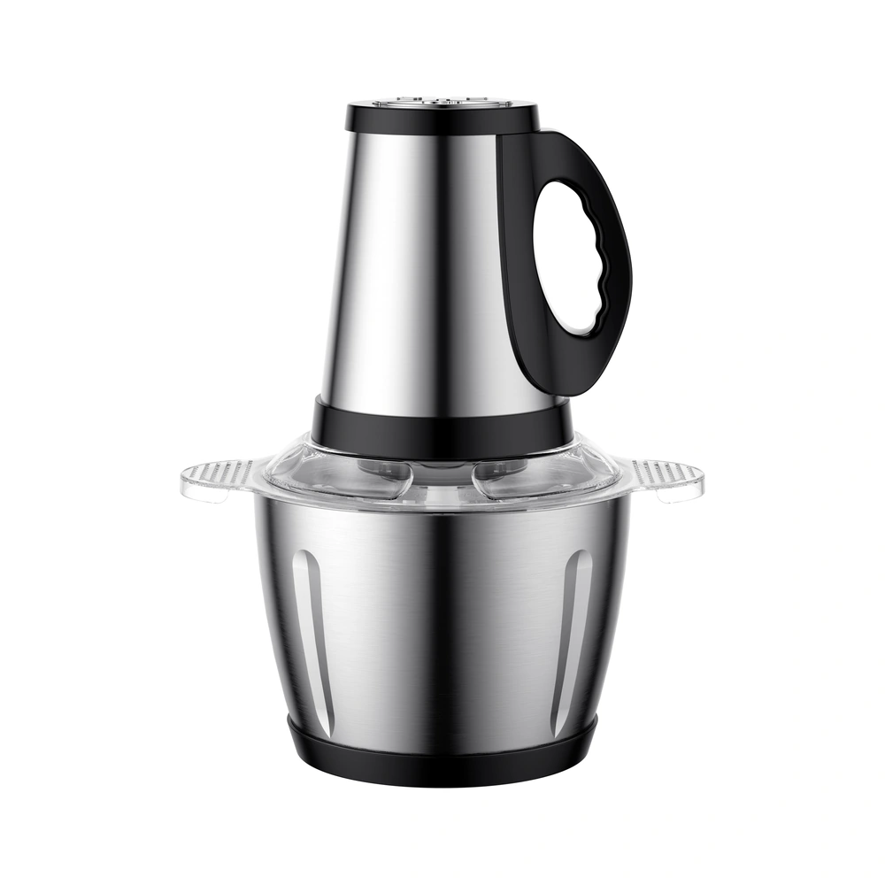 9008 5L food chopper with stainless steel bowl, complete product view