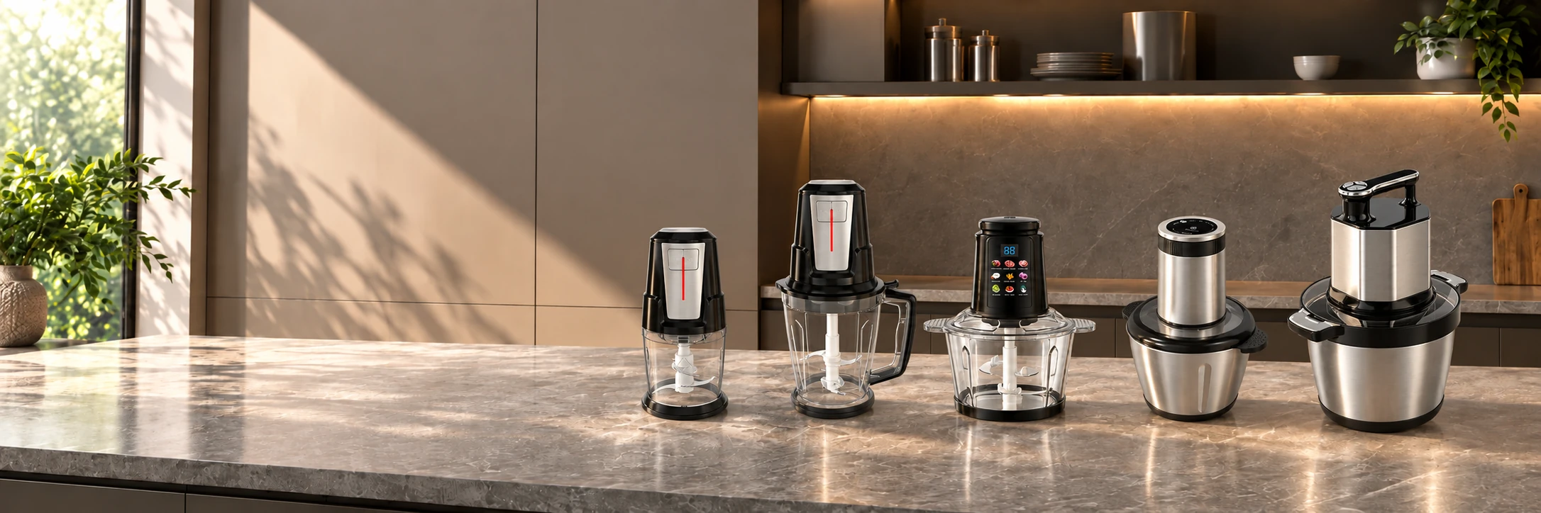 Food chopper product range for global buyers