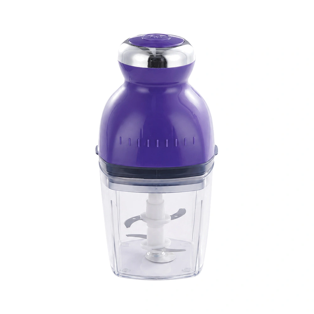 jp05 0.7L baby food maker with purple motor, clear PET cup and cutting blades