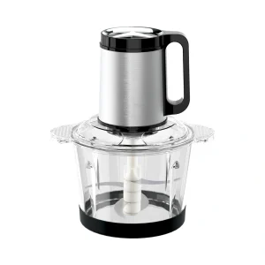 MB-C2 3L food chopper with glass bowl, complete product view