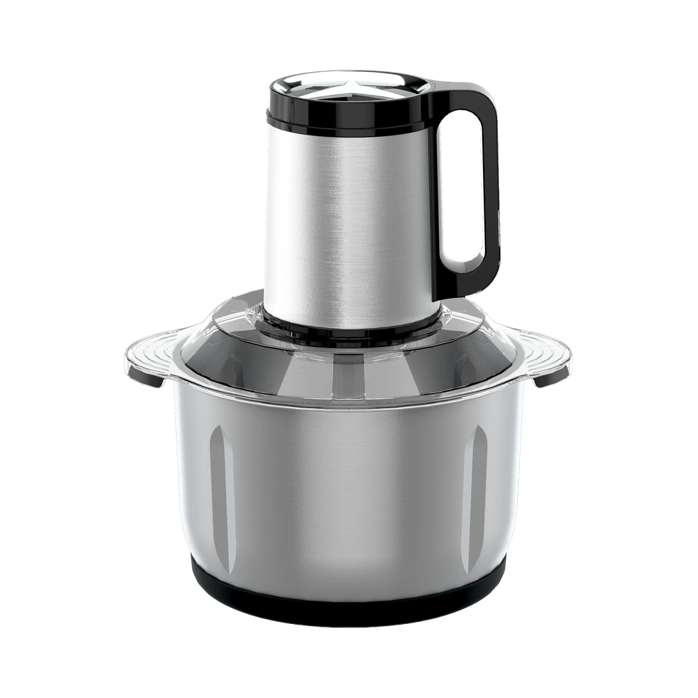 MB-C3 5L food chopper with stainless steel bowl, complete product view
