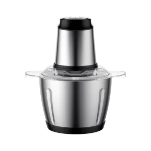 SK-S1 3L food chopper with stainless steel bowl, complete product view