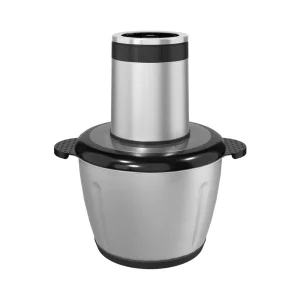 TS-01 3L food chopper with stainless steel bowl, complete product view