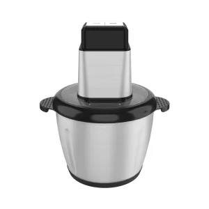 ZF-01 3L food chopper with stainless steel bowl, complete product view