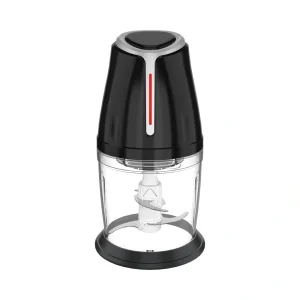 1.2L Compact Glass Bowl Mini Food Chopper with Top Button – ZQ-05